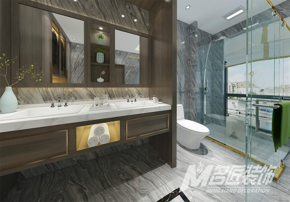 别墅装修-主卧卫生间 别墅装修-主卧卫生间