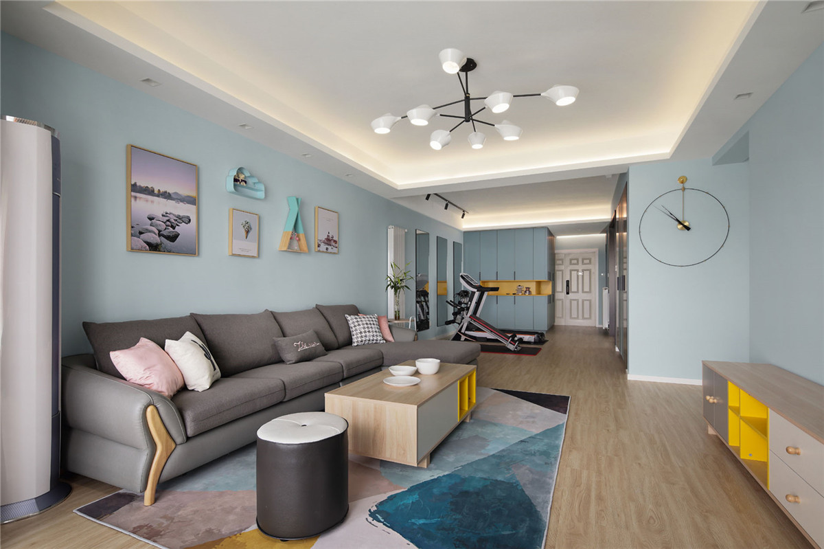 装修案例轻奢风格室内装修效果图-客厅 装修案例轻奢风格室内装修效果图-客厅