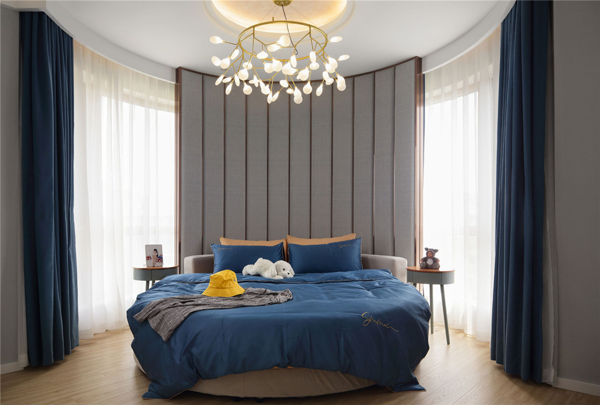 装修案例轻奢风格室内装修效果图-卧室 装修案例轻奢风格室内装修效果图-卧室