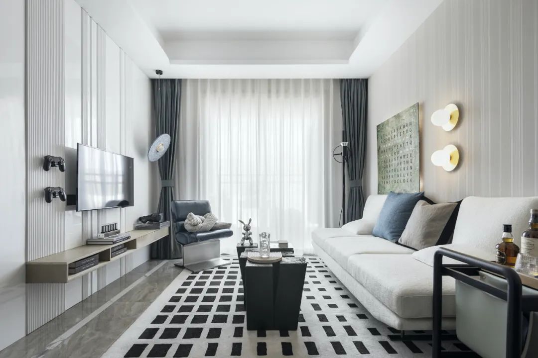 现代简约风格家装设计室内装修效果图-客厅 现代简约风格家装设计室内装修效果图-客厅