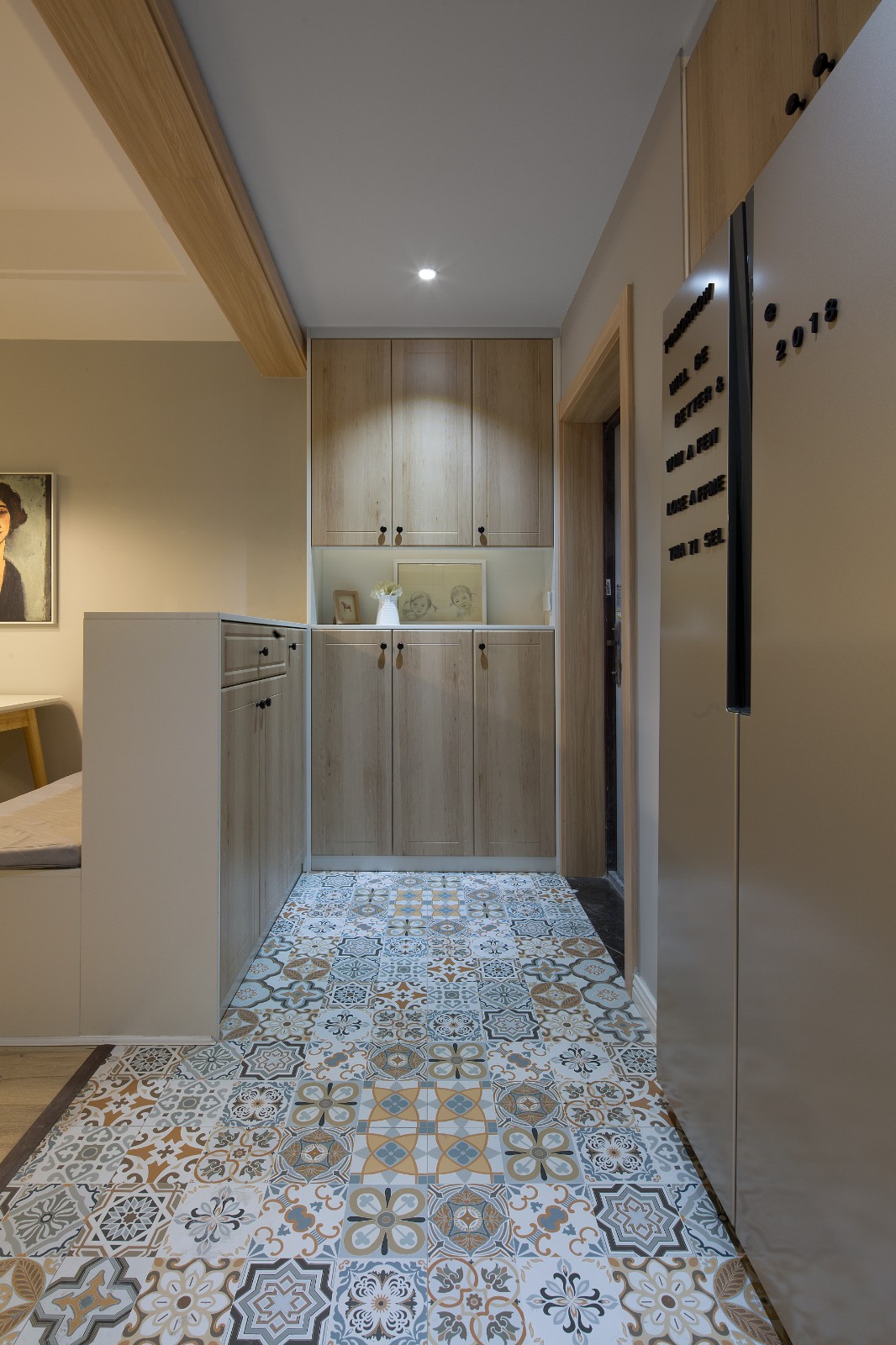 北欧简约风格家装设计室内装修效果图-玄关 北欧简约风格家装设计室内装修效果图-玄关