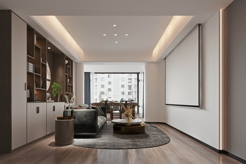汕头101-200平米新中式风格金港广场室内装修设计案例