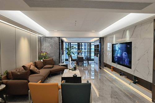 汕头101-200平米现代风格天合名门室内装修设计案例